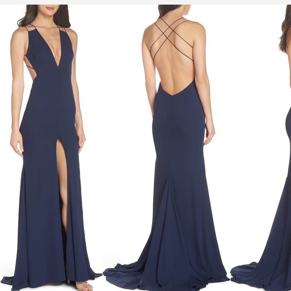 Fame & Partners Surreal Dreamer Cutout Gown